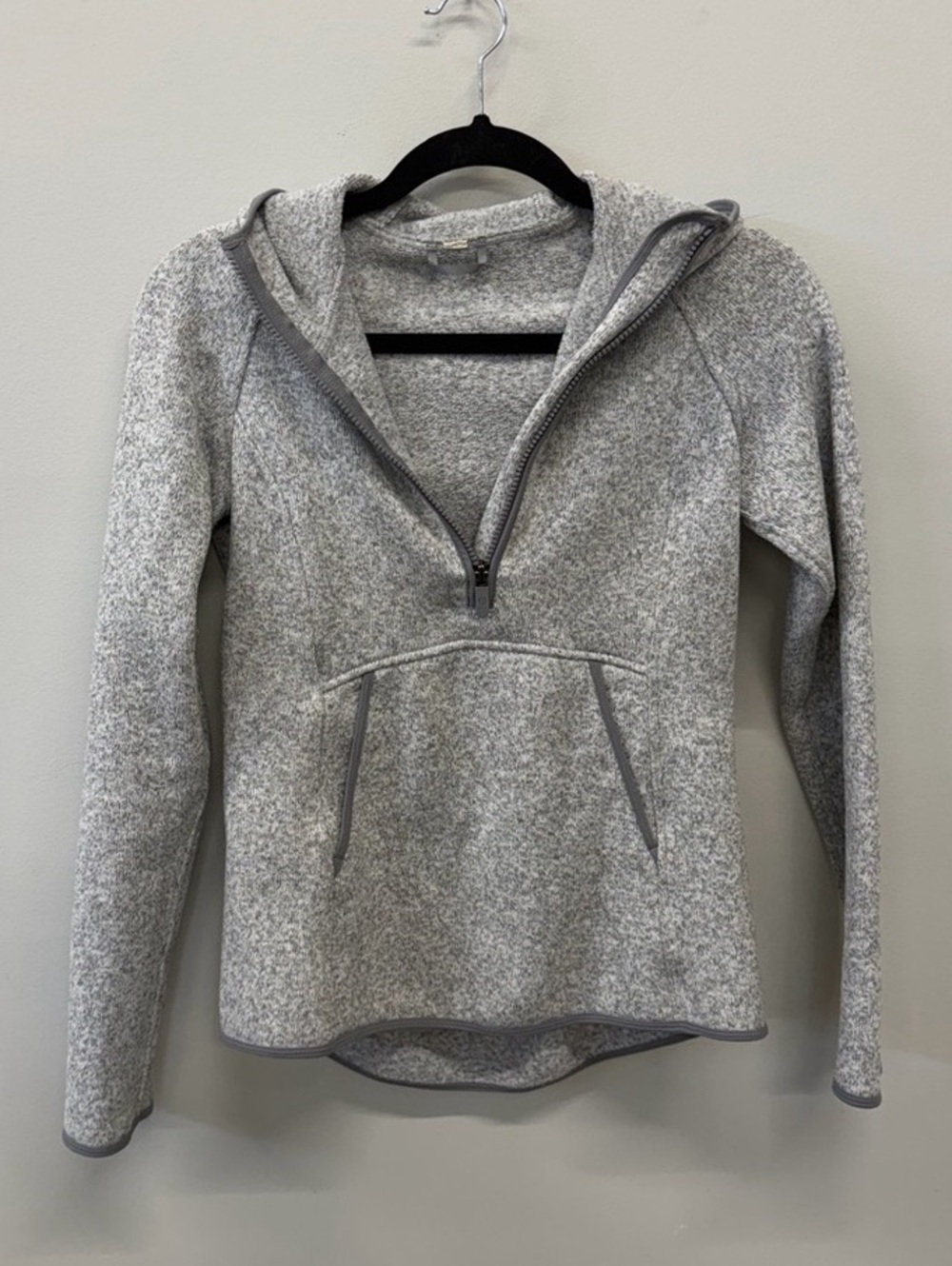 lululemon Half-Zip Hoodie Gray
